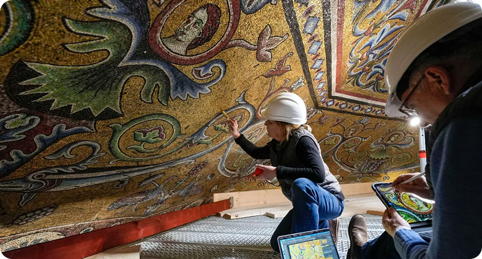 دبلوم إنتاج وترميم الفسيفساء وصيانة الحجر